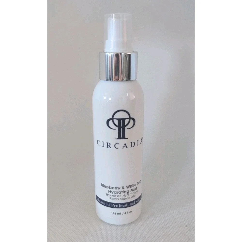 Circadia Blueberry & White Tea Hydrating Facial Mist 4 f. oz. - No Box -EXP 3/27